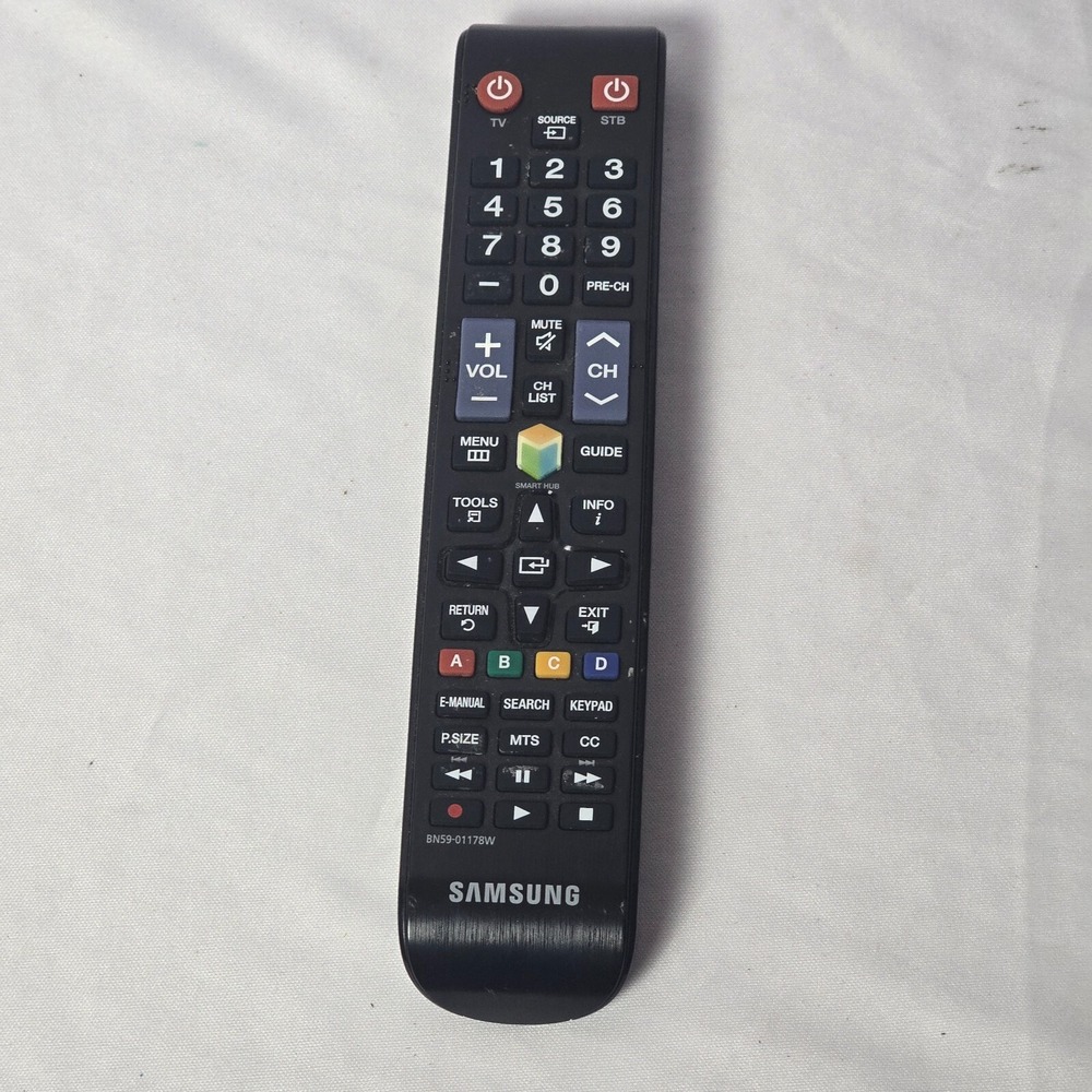 Samsung‎ Smart TV Remote Control BN59-01178W OEM Pre-Owned Tested Working